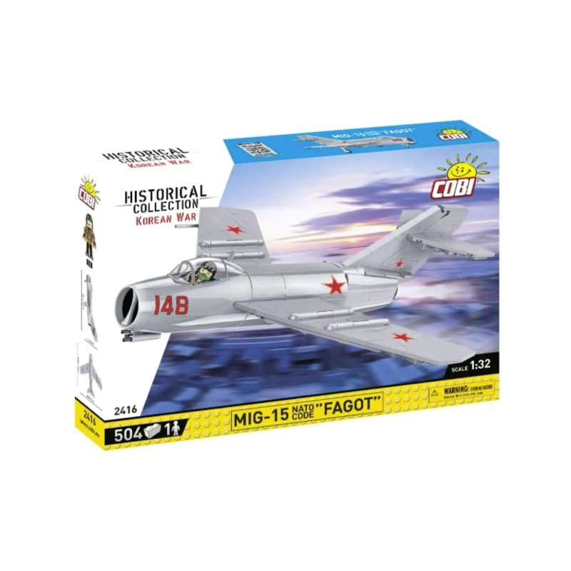 COBI 2416 Korean War Ruský stíhací letoun MIG-15 FAGOT