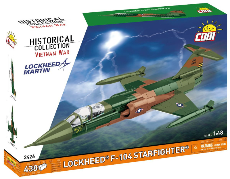 Stavebnice COBI Lockheed F-104 Starfighter Vietnam War 1:48