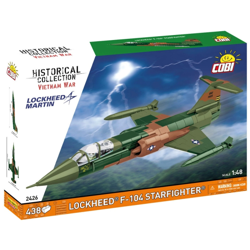 Stavebnice COBI Lockheed F-104 Starfighter Vietnam War 1:48