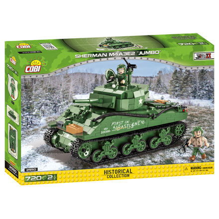 COBI 2550 II WW Sherman M4A3E2 Jumbo, 720 k, 2 f