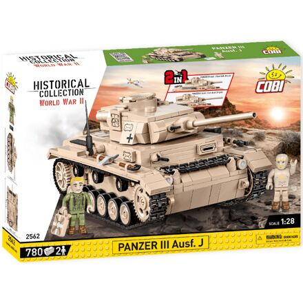 II WW Panzer III Ausf J, 2 v 1, 780 k, 2 f