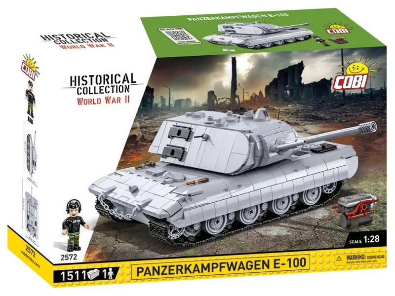 Cobi 2572 Německý tank Panzerkampfwagen E-100