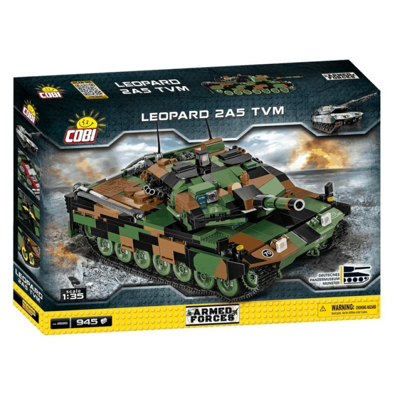 COBI 2620 Armed Forces Leopard 2A5 TVM (TESTBED), 1:35, 945 k