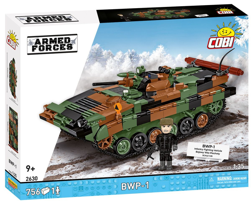 Cobi 2630 armed forces bwp-1, 1:35, 756 k, 1 f