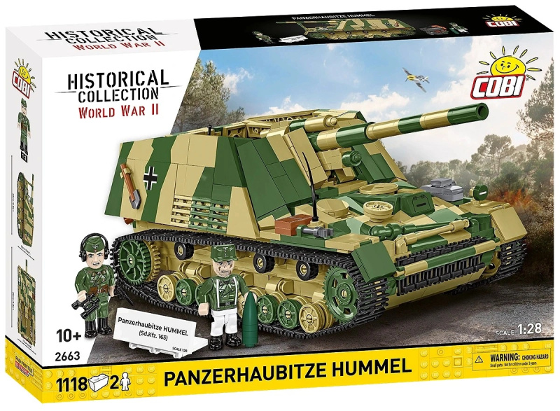 Cobi 2663 ii ww panzerhaubitze hummel, 1:28