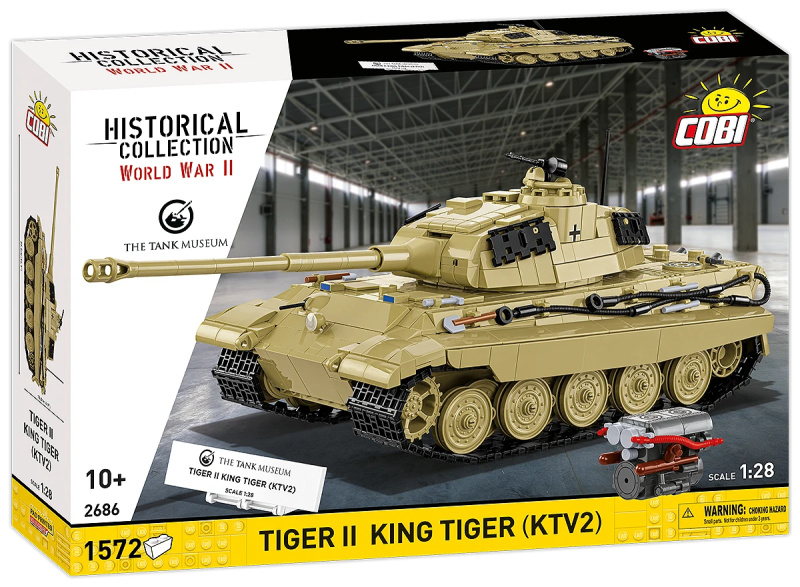 Cobi Tiger II King Tiger (KTV2) 1:28 stavebnice