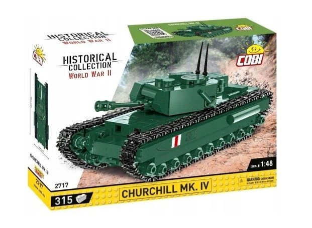 COBI 2717 World War II Britský pěchotní tank A22 CHURCHILL Mk. IV