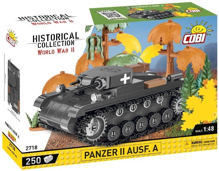 COBI 2718 World War II Lehký tank PANZER II AUSF. A