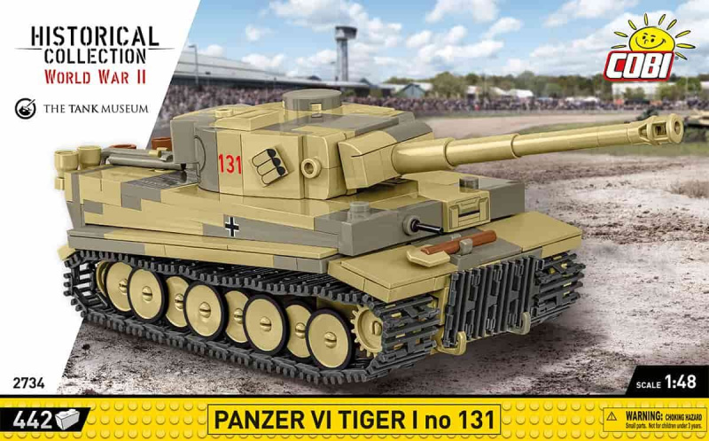 Model tanku Panzer VI Tiger I č. 131 od COBI