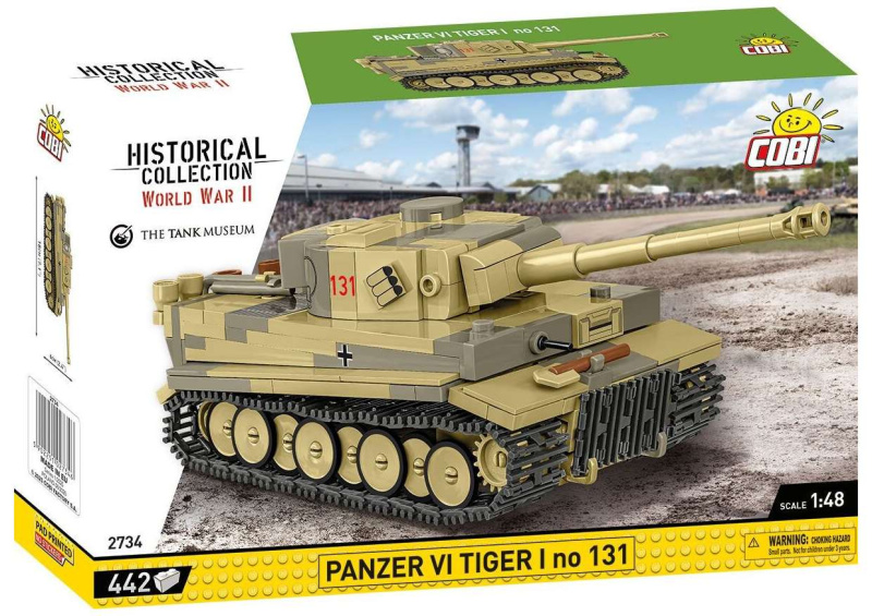 Model tanku Panzer VI Tiger I č. 131 od COBI