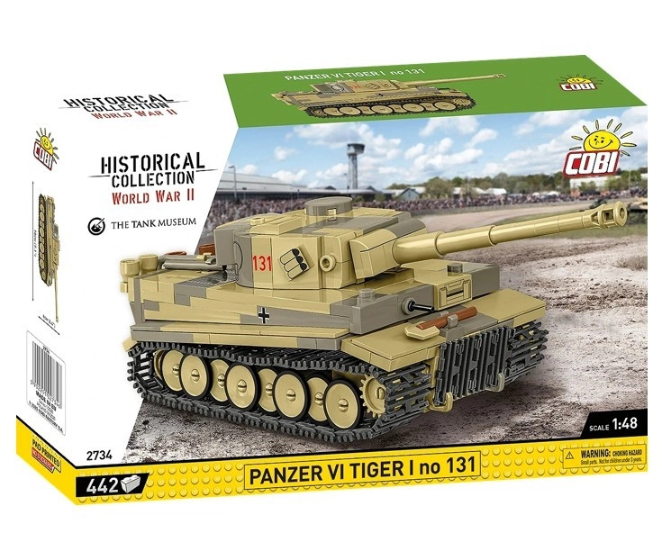 Model tanku Panzer VI Tiger I č. 131 od COBI