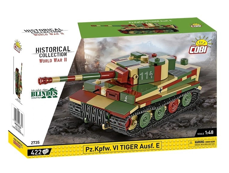 Model tanku Pz.Kpfw. VI Tiger Ausf. E 1:48