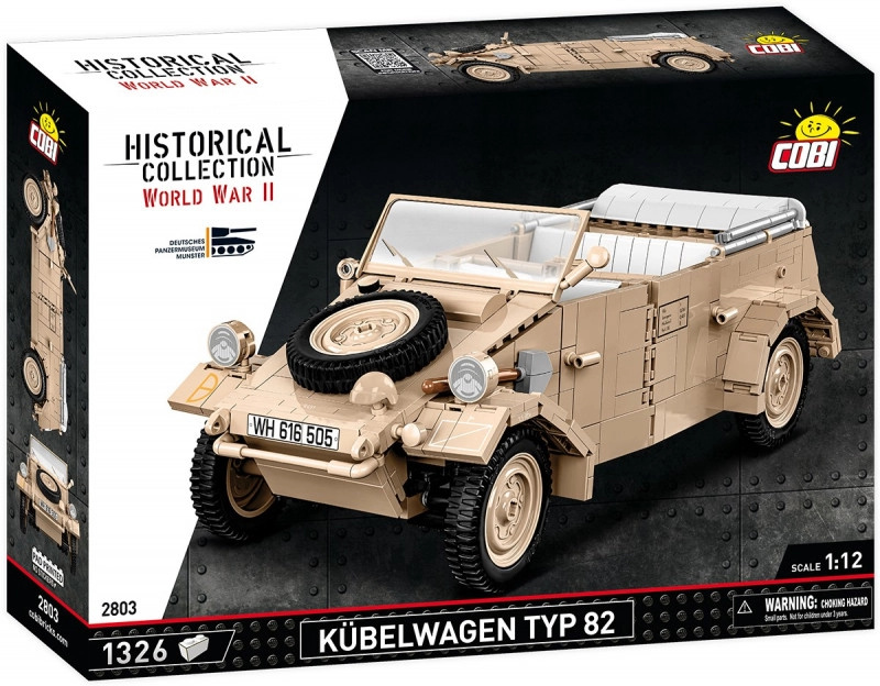 Cobi 2803 kubelwagen typ 82, 1:12, 1326 k