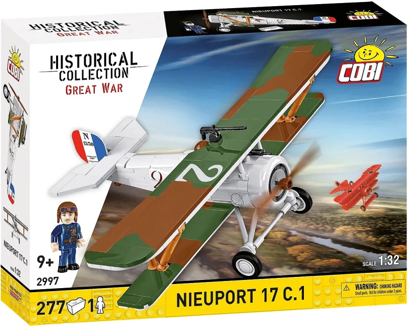 Cobi 2997 great war nieuport 17 c.1, 1:32