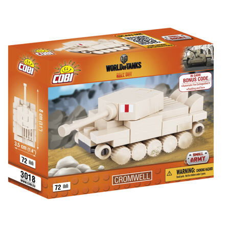 Cobi World of Tanks Nano Tank Cromwell, 72 k
