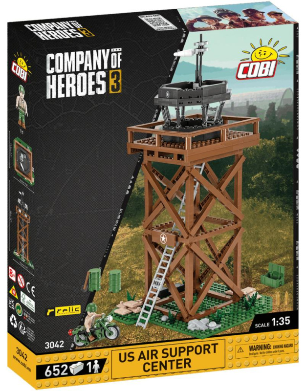 Cobi 3042 americká věž řízení leteckého provozu - company of heroes