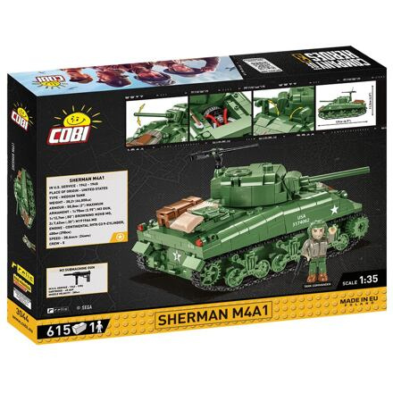 COBI 3044 Company of Heroes 3 Americký střední tank Sherman M4A1