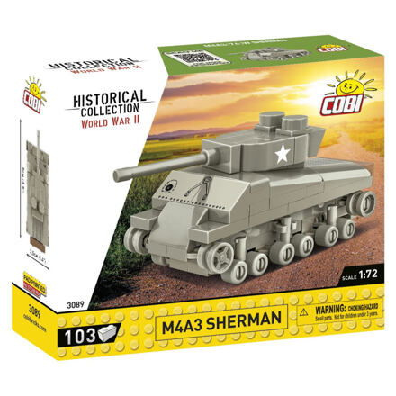 COBI 3089 tank Sherman M4A1