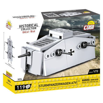 COBI 3094 tank Sturmpanzerwagen A7V