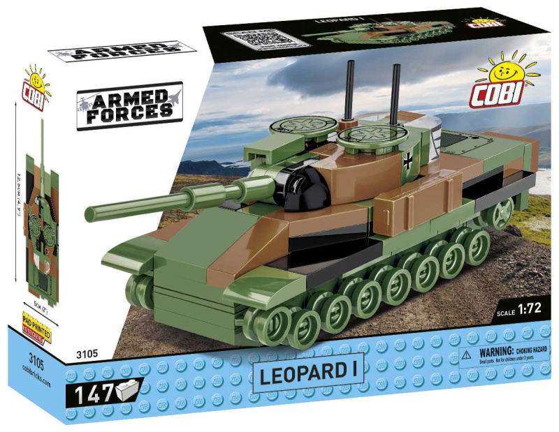 COBI 3105 Mini tank Leopard I