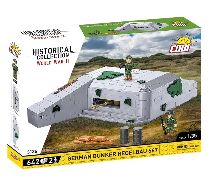 Bunkr Regelbau 667 z Kostiček COBI
