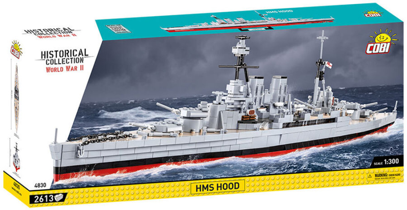 stavebnice lodi HMS Hood 1:300