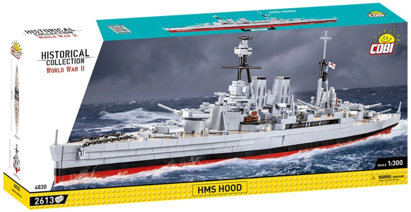 stavebnice lodi HMS Hood 1:300