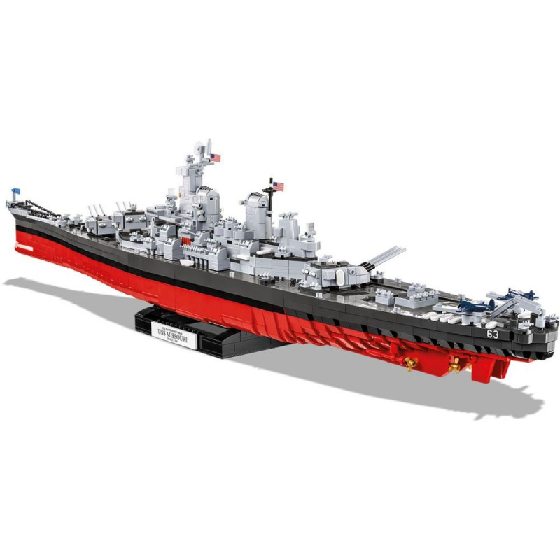 Cobi 4837 Bitevní loď Missouri BB-63