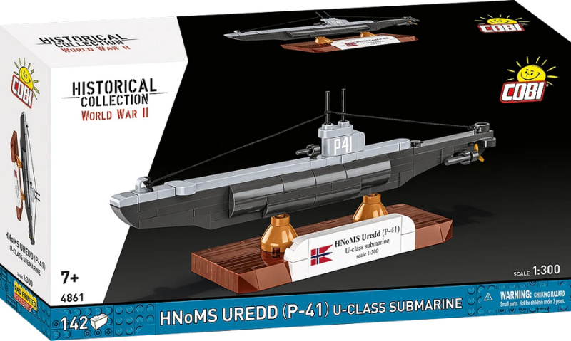 Cobi 4861 ii ww hnoms uredd (p-41) u-class ponorka 1:300, 137 k