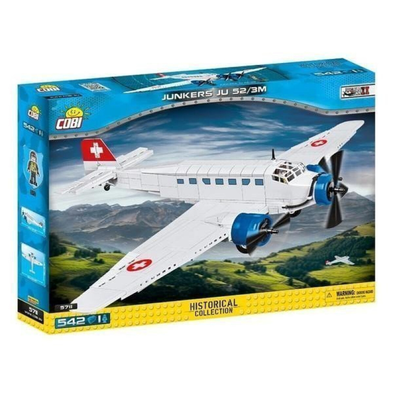 Stavebnice COBI II WW Junkers JU 52/3M - hra z kategorie Stavebnice