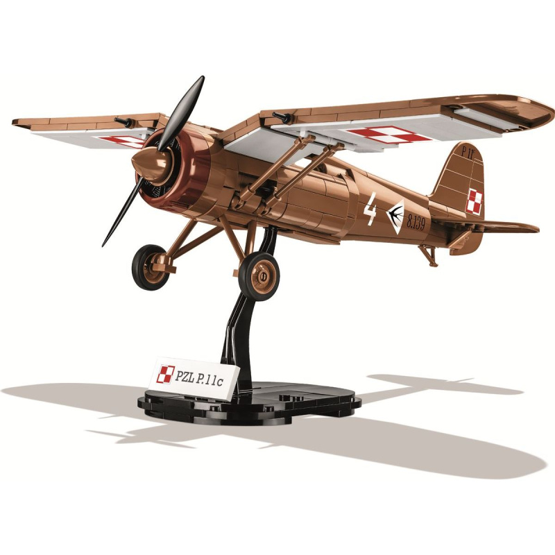 COBI 5742 II WW PZL P.11c, 1:32, 320 k, 1 f