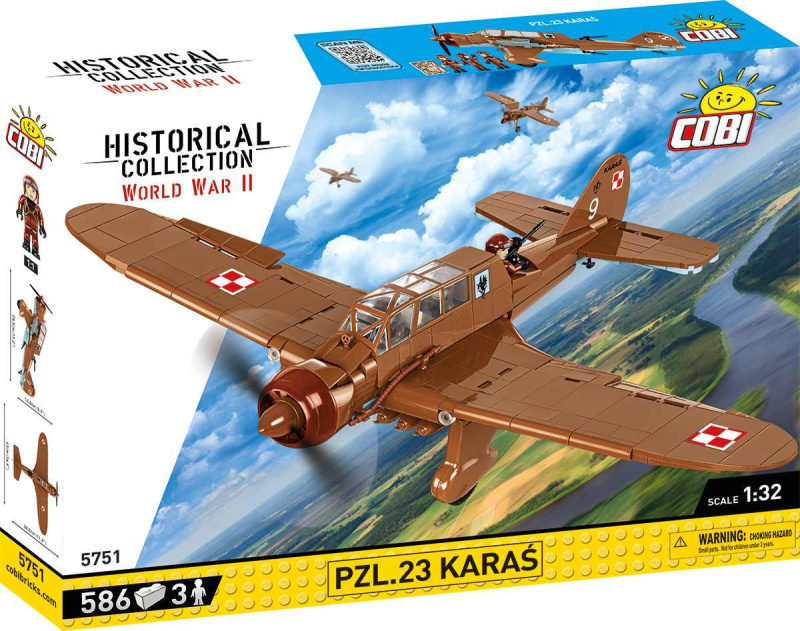Cobi 5751 Pzl. 23 Karas, 1:32, 586 ks