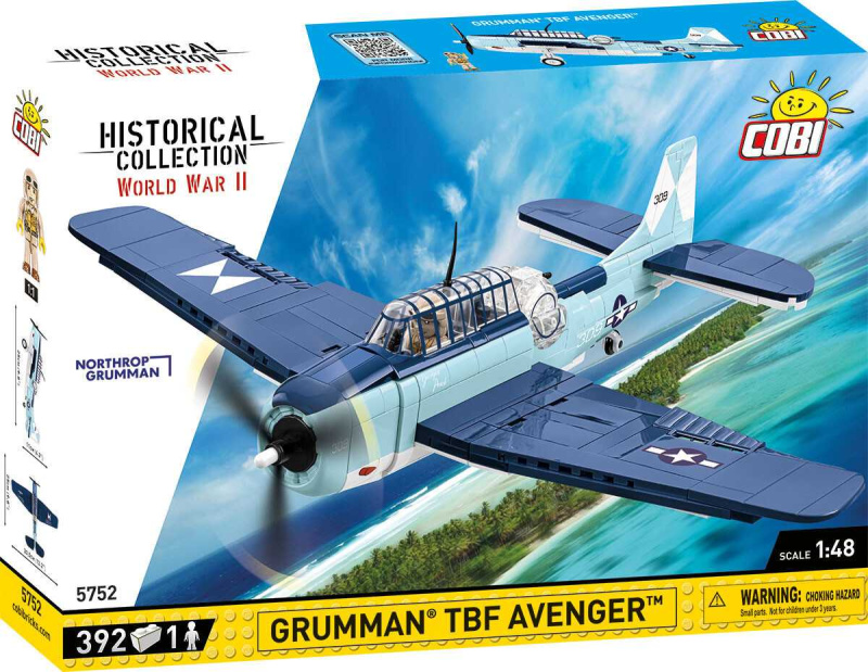 Cobi II WW Grumman TBF Avenger, 1:48