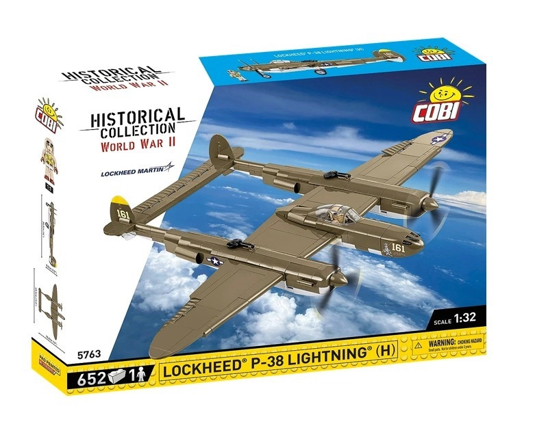Stavebnice Letoun Lockheed P-38H Lightning
