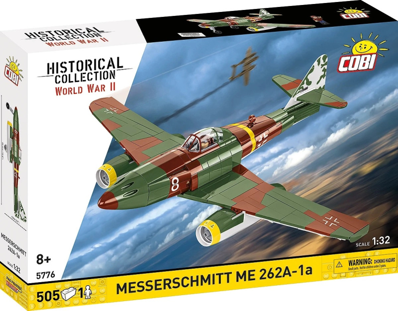 COBI messerschmitt me 262a-1a schwalbe stavebnice z kostek 505 dílků 1:32