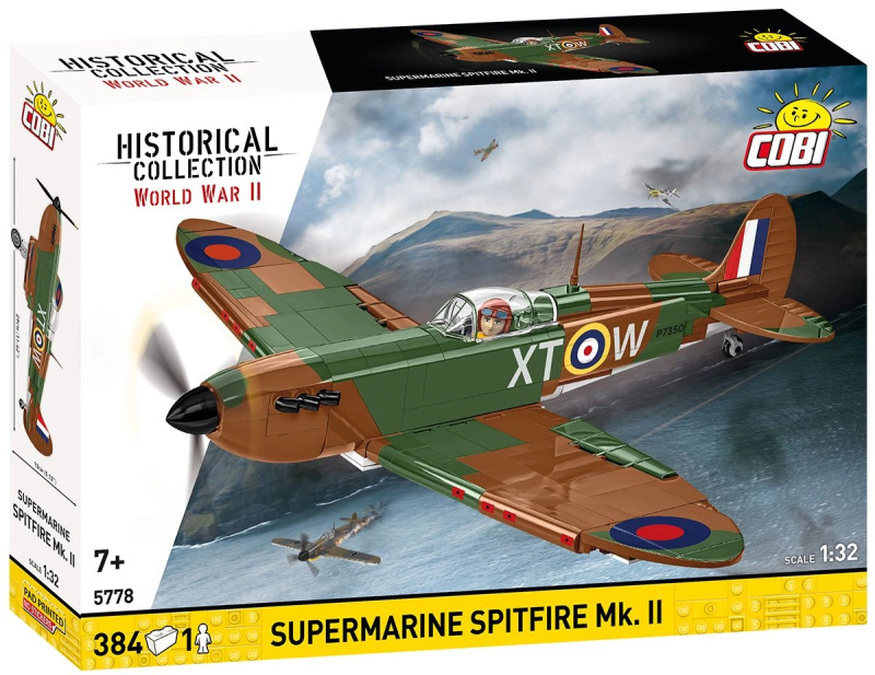 Cobi Supermarine Spitfire Mk.II stavebnice v měřítku 1:32