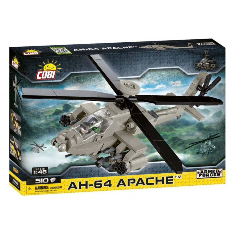 COBI 5808 Armed Forces Americký bitevní vrtulník AH-64 Apache