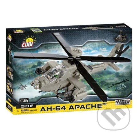 COBI 5808 Armed Forces Americký bitevní vrtulník AH-64 Apache