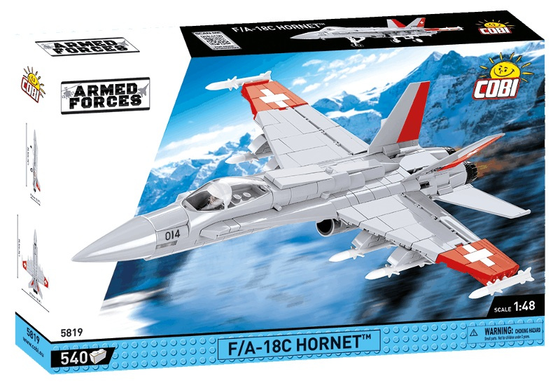 COBI 5819 Armed Forces Víceúčelový stíhací letoun F/A-18C HORNET
