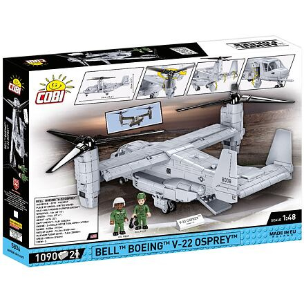 COBI 5836 Armed Forces Bell Boeing V-22 Ospray, 1:48, 1090 k, 2 f