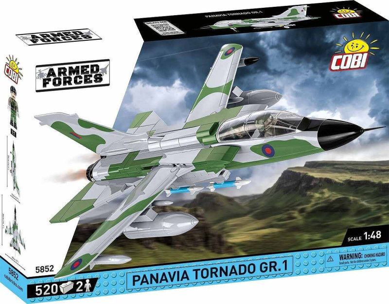 Cobi 5852 armed forces panavia tornado gr.1, 1:48, 520 k, 2 f