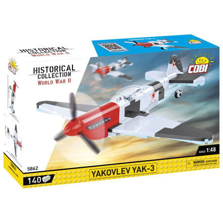 COBI 5862 World War II Ruský stíhací letoun Jakovlev JAK-3