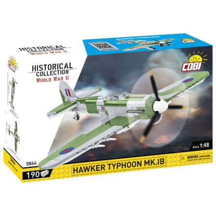 Cobi 5864 II WW Hawker Typhoon Mk. IB, 1:48, 190 ks