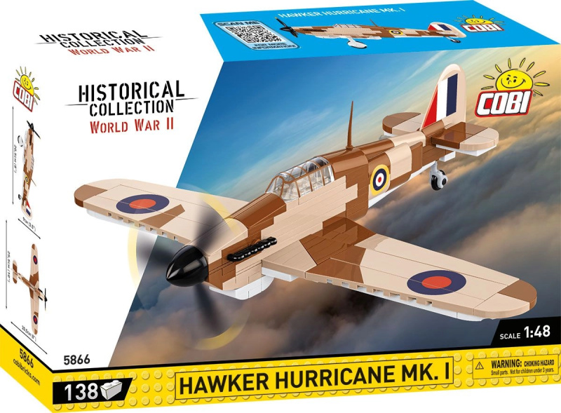 Cobi II WW Hawker Hurricane Mk. I, 1:48