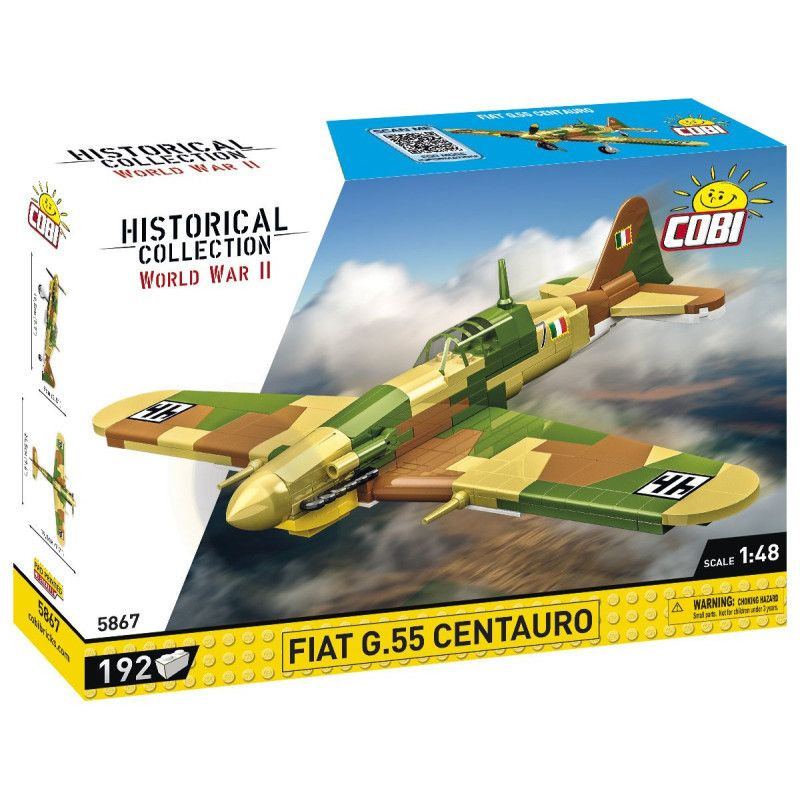 Cobi 5867 ii ww fiat g.55 centauro, 1:48, 192 k