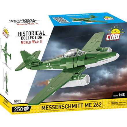 COBI 5881 II WW Messerschmitt ME 262, 1:48, 250 k