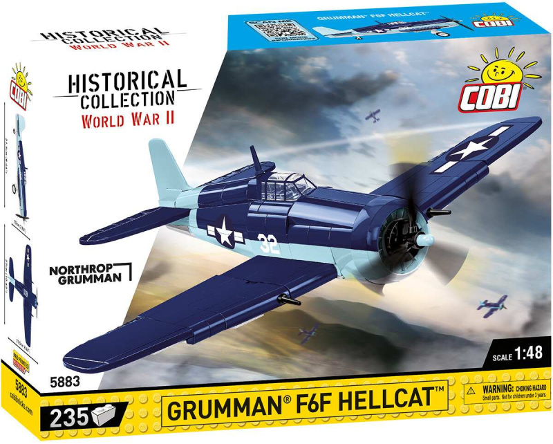 Cobi 5883 Americký stíhací letoun Grumman F6F Hellcat