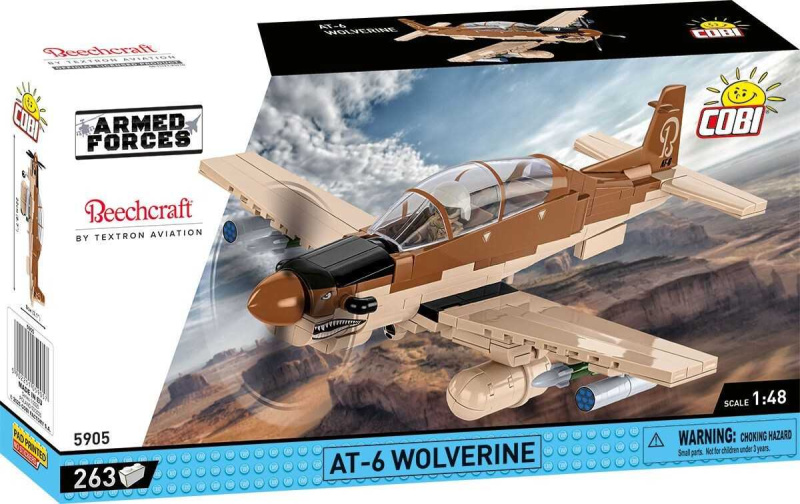 Stavebnice letadlo AT-6 Wolverine