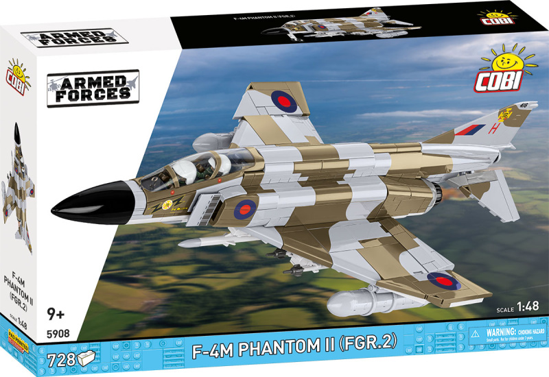 Cobi 5908 armed forces f-4m phantom ii