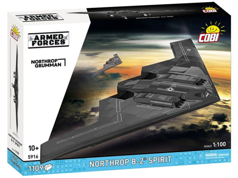 Stavebnice COBI Northrop B-2 Spirit 1:100 (1109 dílků)